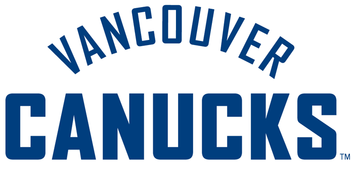 Vancouver Canucks 2007 08-Pres Wordmark Logo iron on paper